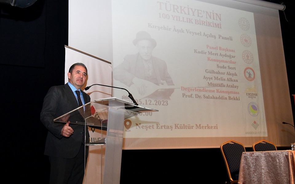 Anadolu Mektebi Öğrencilerinden Aşık Veysel Paneli