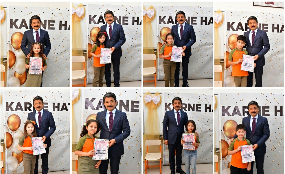 Öğrencilerde Karne Heyecanı